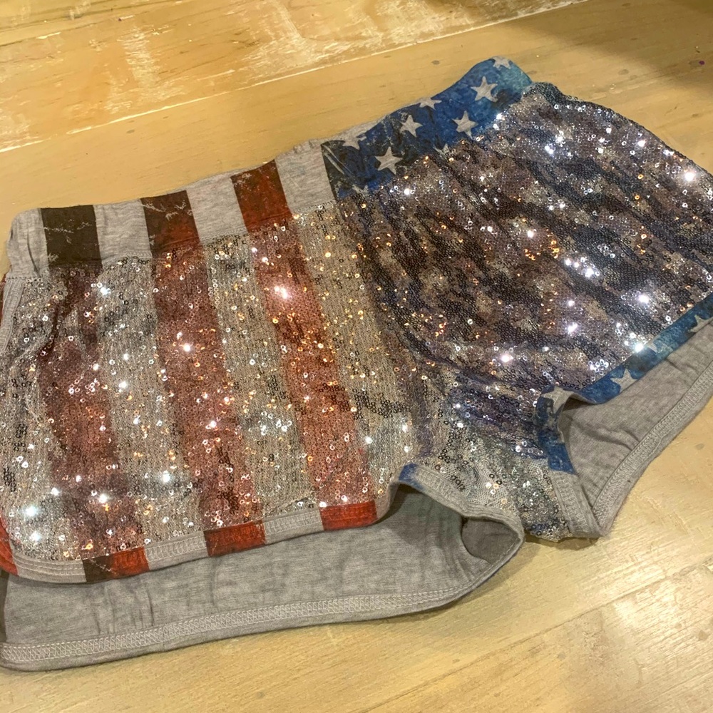 🇺🇸NASHVILLE sequins Shorts❣️ Size XL ~NEW